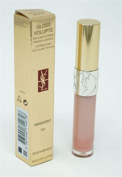 ysl lip gloss 101|ysl gloss volupte.